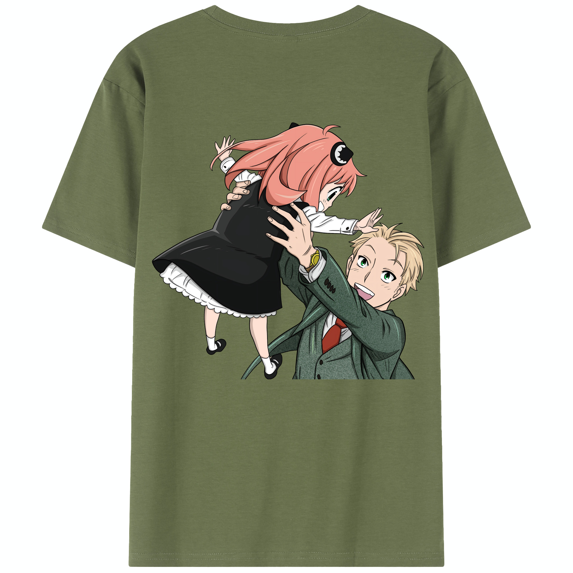 （画像用） SPY×FAMILY间谍家家酒 綿100％半袖Tシャツ（背面プリント）
